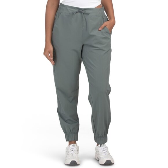 EDDIE BAUER Balsam Green Drawstring Poplar Joggers - Picture 1 of 2